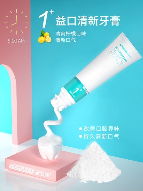 倍加潔益口清新牙膏榮獲2020美伊大賞top 口腔護理類最佳產品大獎